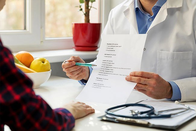 Recruit the help of a dietitian if you need help planning out your diet. 