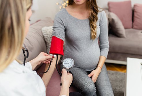 Postpartum preeclampsia is treated with medications to lower your blood pressure as well as medicine, such as magnesium sulfate, to prevent seizures. Medication to reduce headache pain may also be given.