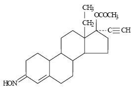 Norgestimate - Structural Formula Illustration