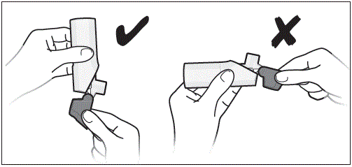 Before you inhale, breathe out (exhale) through your mouth and push as much air from your lungs as you can - Illustration