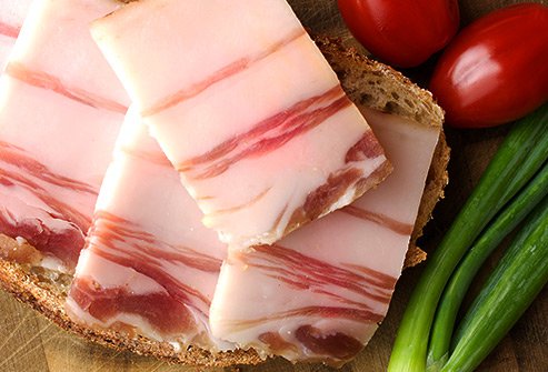 To reduce your risk of cancer, lay off the pancetta. 
