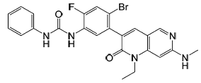 Qinlock™ (ripretinib) Structural Formula - Illustration