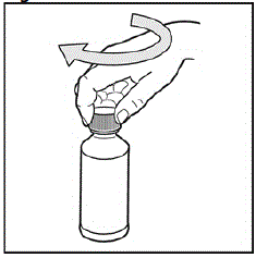 Cap the bottle tightly - Illustration