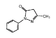 RADICAVA (edaravone) Structural Formula Illustration