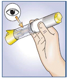 Look at the transparent control zone - Illustration