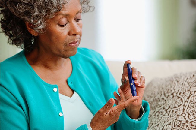 Low blood sugar from diabetes, not enough food, medications, or alcohol may give you shaky hands.