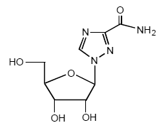 REBETOL (ribavirin) Structural Formula Illustration