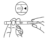 Replace the INTRON A multidose pen cap - Illustration