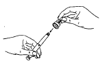 Carefully lift it off the pen - Illustration