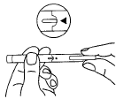 Replace the pen cap - Illustration