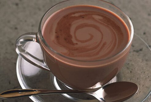 Certain popular breakfast beverages, such as tea, coffee, and cocoa contain significant amounts of a variety of antioxidants.