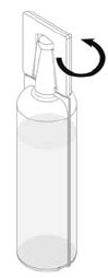 Remove the plastic tab - Illustration