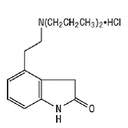 REQUIP XL (ropinirole) Structural Formula Illustration