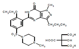 REVATIO (sildenafil) Structural Formula Illustration