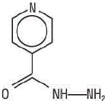 Isoniazid - Structural Formula Illustration
