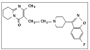 RISPERDAL® (risperidone) Structural Formula Illustration