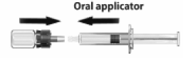 Oral applicator - Illustration