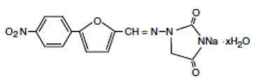 RYANODEX® (dantrolene sodium) Structural Formula Illustration