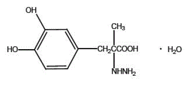 Carbidopa - Structural Formula Illustration