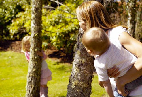 The corollary to object permanence is separation anxiety.