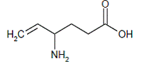 SABRIL® (vigabatrin) Structural Formula Illustration