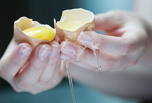 Properly storing eggs can prevent disease.