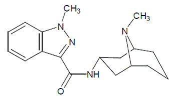 SANCUSO (Granisetron) Structural Formula Illustration