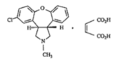 SAPHRIS® (asenapine) Structural Formula Illustration