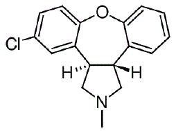 SECUADO® (asenapine) Structural Formula Illustration