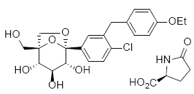 Ertugliflozin - Structural Formula Illustration