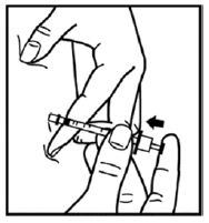Pinch the skin - Illustration