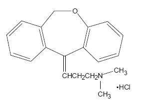 Silenor™
  (doxepin) Structural Formula Illustration