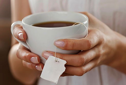 Drink plenty of fluids during a bout of sinusitis.