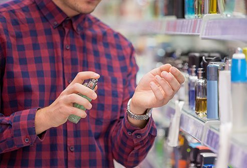 Some fragrances contribute to contact dermatitis.