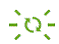  If you see a slowly flashing green mixing icon and the progress bar is frozen - Illustration