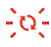 If you see a flashing red mixing
icon - Illustration