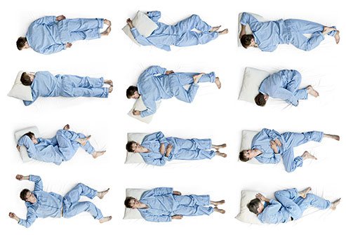 Do you sleep on your back, side, or belly?