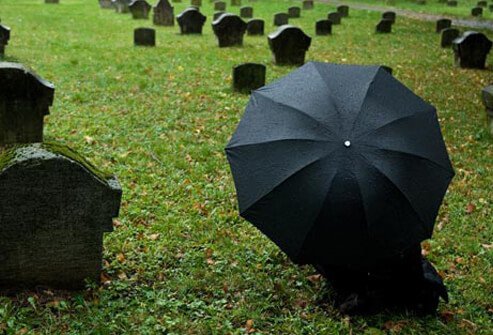 It's normal to grieve after losing a spouse or other loved one.