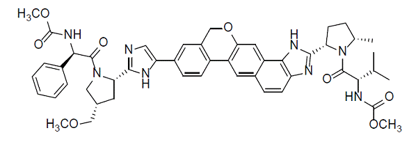 Velpatasvir - Structural Formula Illustration