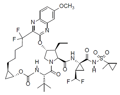 Voxilaprevir - Structural Formula Illustration