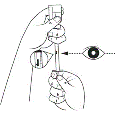 Hold at eye level - Illustration