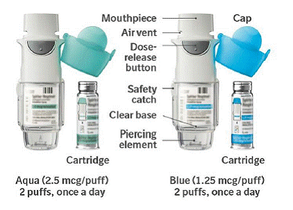 SPIRIVA RESPIMAT inhaler - Illustration