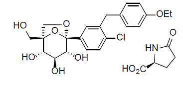 Ertugliflozin - Structural Formula Illustration
