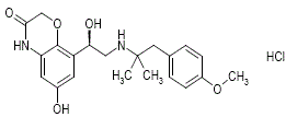 STRIVERDI® RESPIMAT® (olodaterol) Structural Formula Illustration