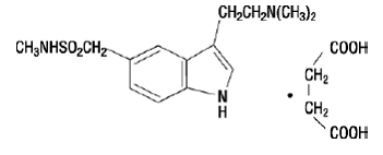 IMITREX (sumatriptan succinate) - Structural Formula Illustration