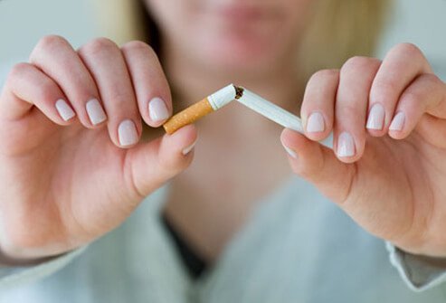 Smoking weakens the valve at the end of the esophagus (the tube that goes from your mouth to your stomach).