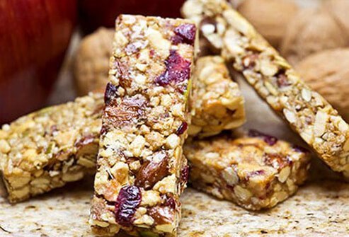Many granola bars are barely healthier than candy bars.