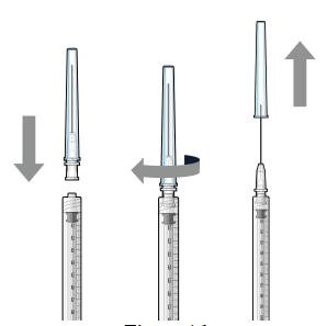  Transfer Dose from Vial to Syringe  - Illustration