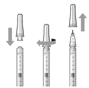 Attach SUSVIMO Refill Needle - Illustration