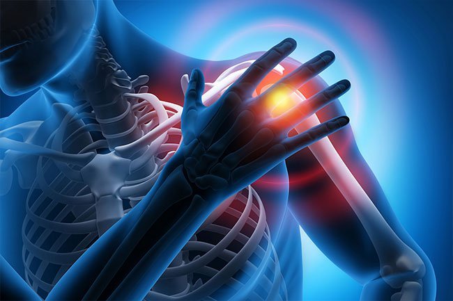 Suddenly stiff and painful joints may be a symptom of rheumatoid arthritis.